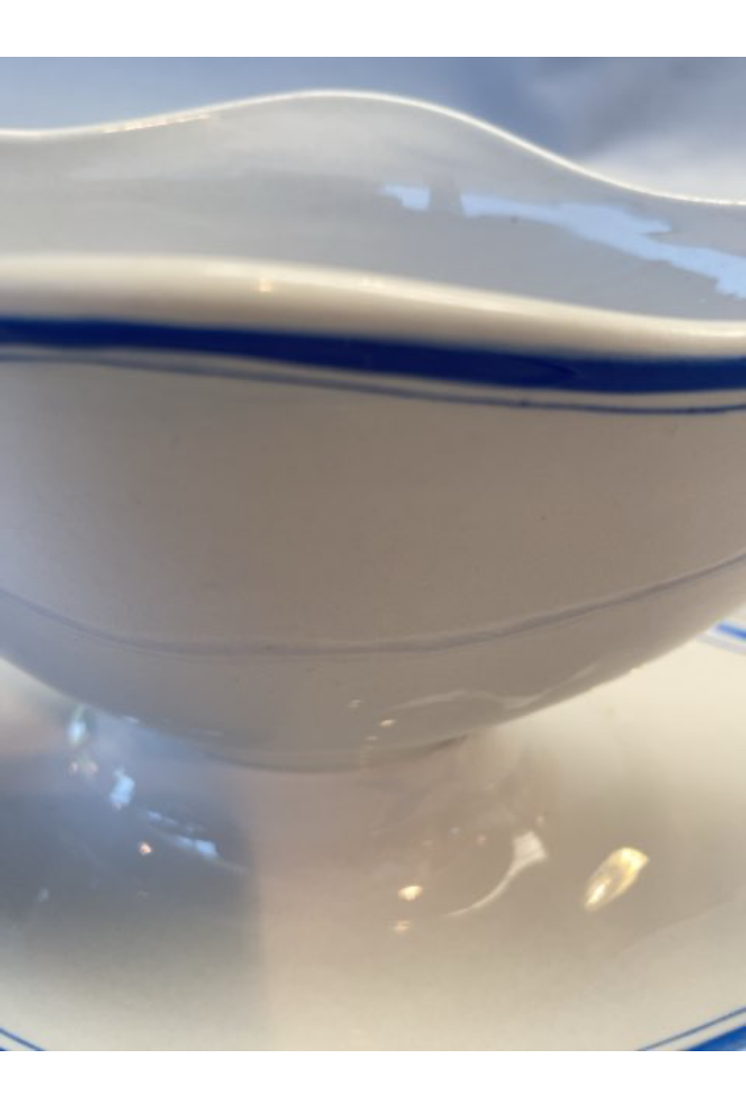 Fajance sovseskål